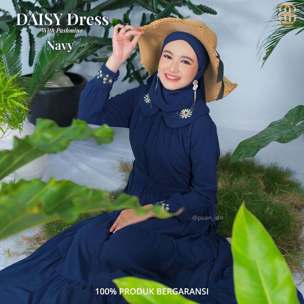 [Sale] Daisy Dress by Puan Indonesia| Dress Mewah|Dress Ceruty