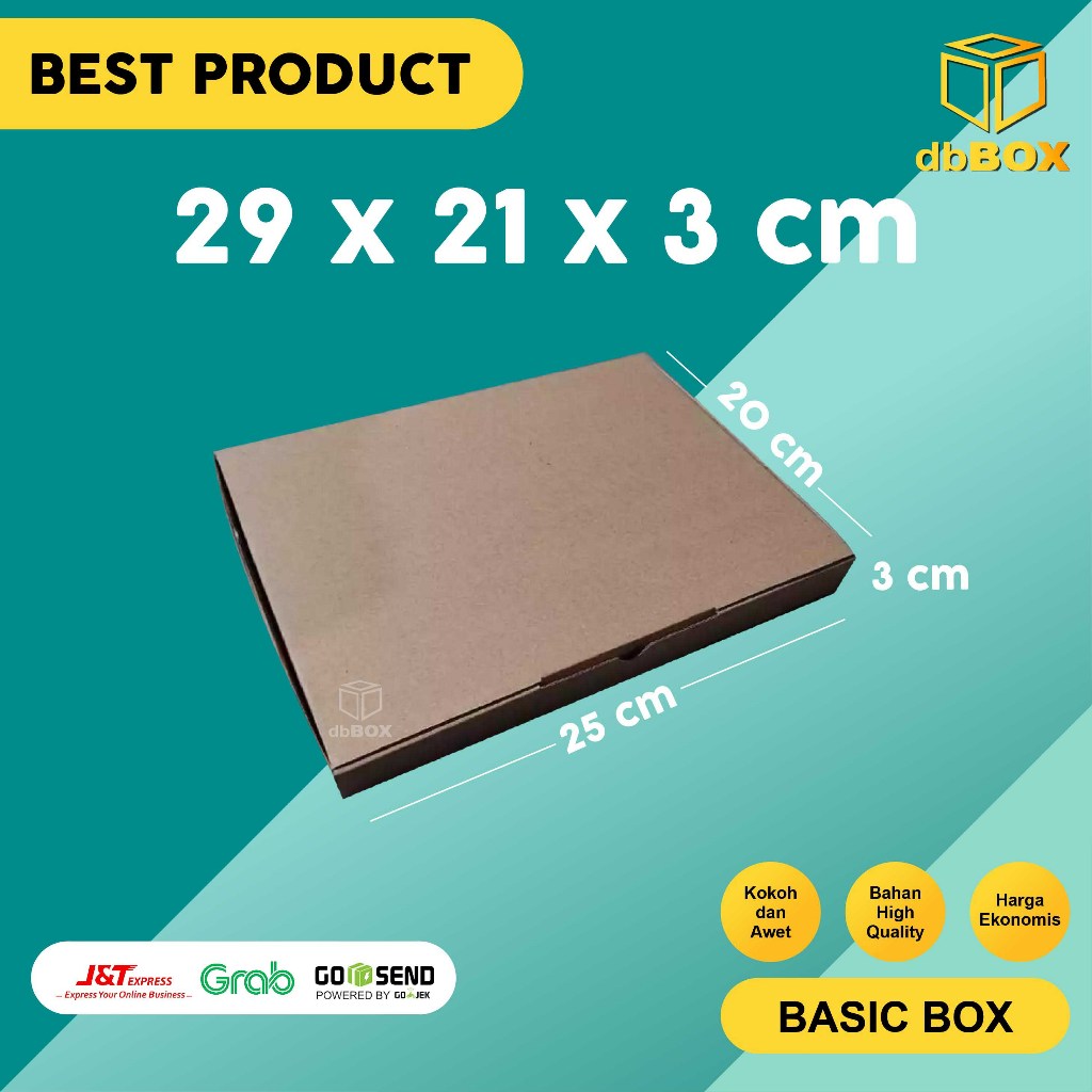

( 10 Pcs ) Kardus uk. 29x21x3 cm...Die Cut untuk kotak Aksesoris dll, model box pizza