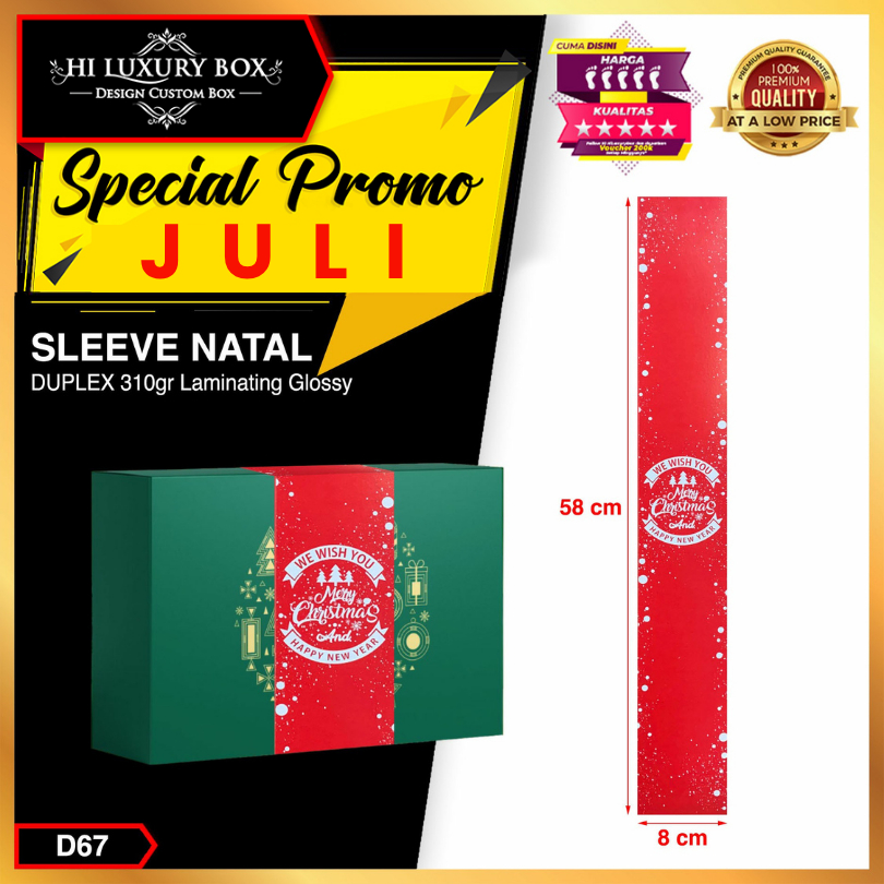 

Sleeve Special Merry Christmas - PaperBelt Natal Dekorasi Natal - D67