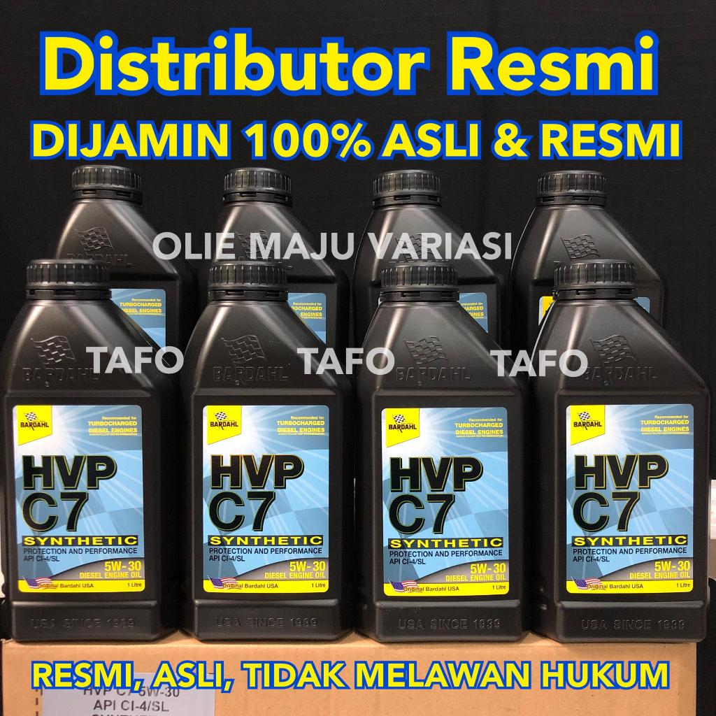 BARDAHL HVP C7 5W-30 DIESEL / OLI BARDAHL MESIN DIESEL 5W-30 SINTETIK