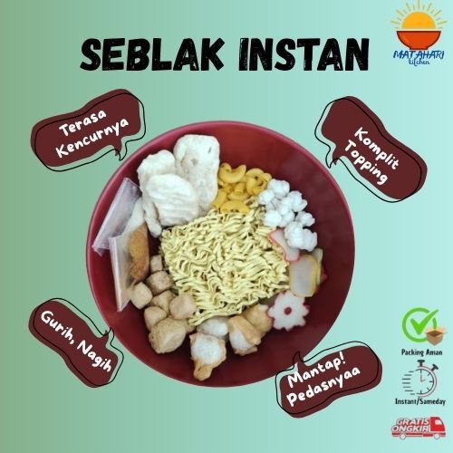 

MATAHARI KITCHEN l SEBLAK INSTAN KUMPLIT