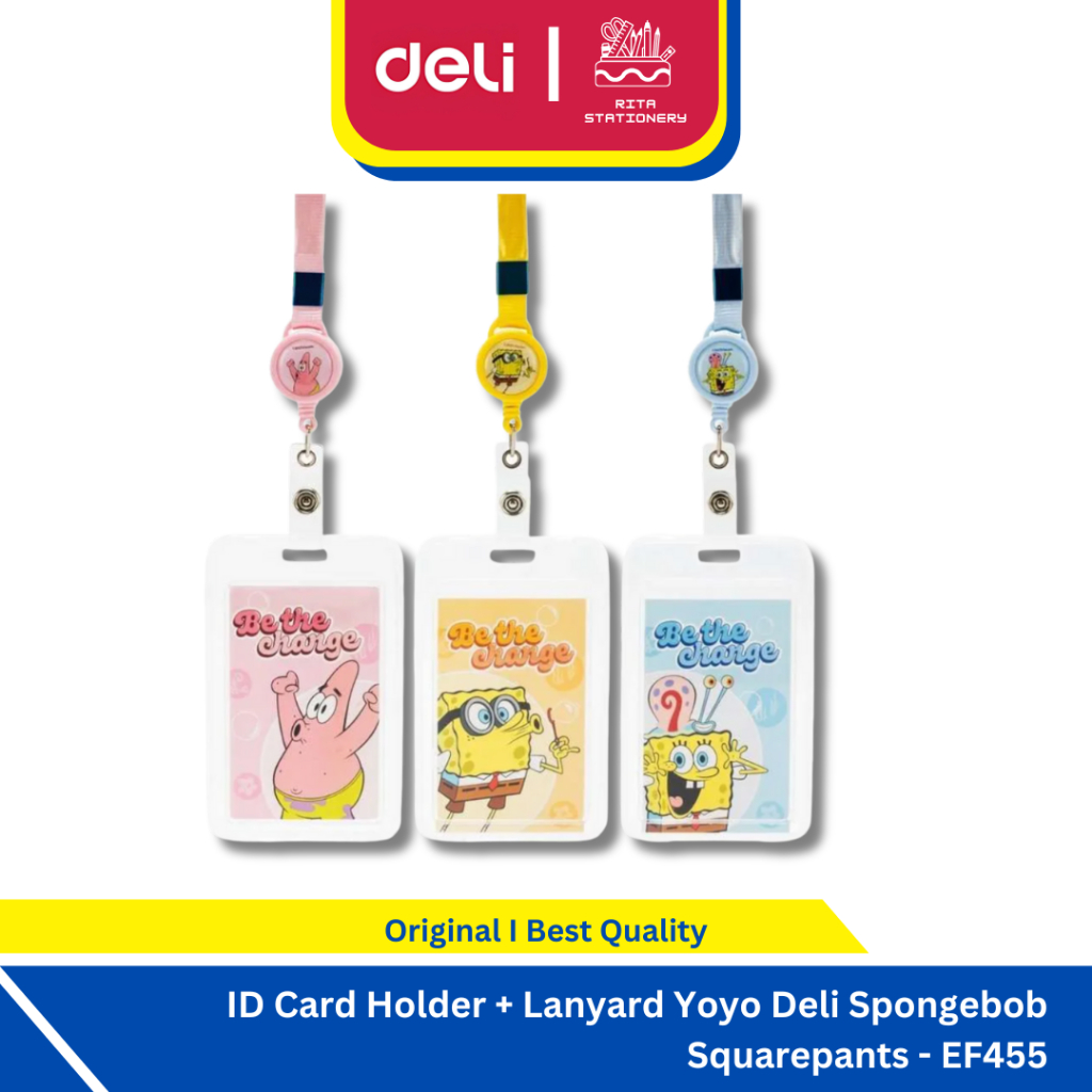 

ID Card Holder + Lanyard Yoyo Deli Spongebob Squarepants - EF455