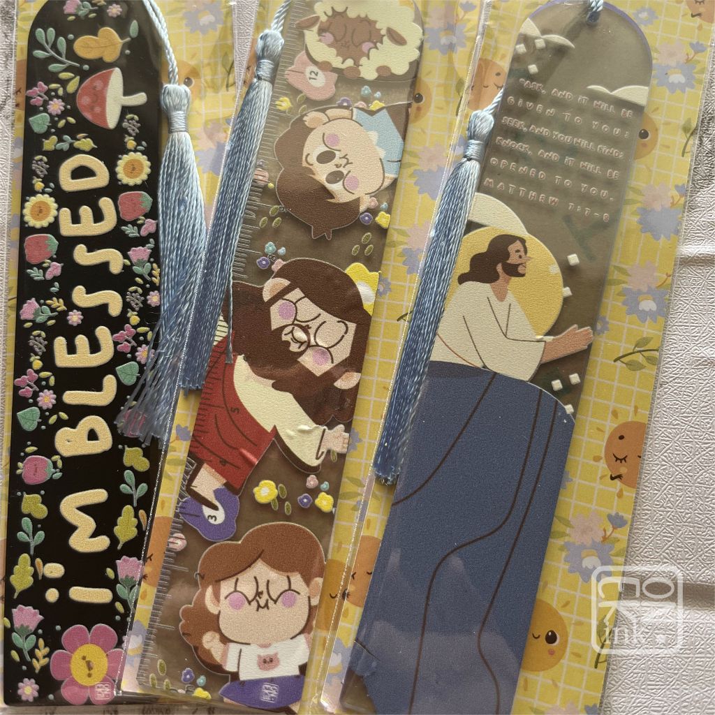 

Random Bookmark Tuhan Yesus Lucu – Acrylic 3x15 cm + Teasel Biru