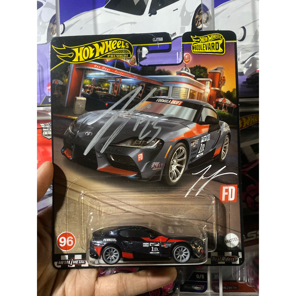 Hot Wheels Toyota Gr Supra Sign (TTD) Larry Chen