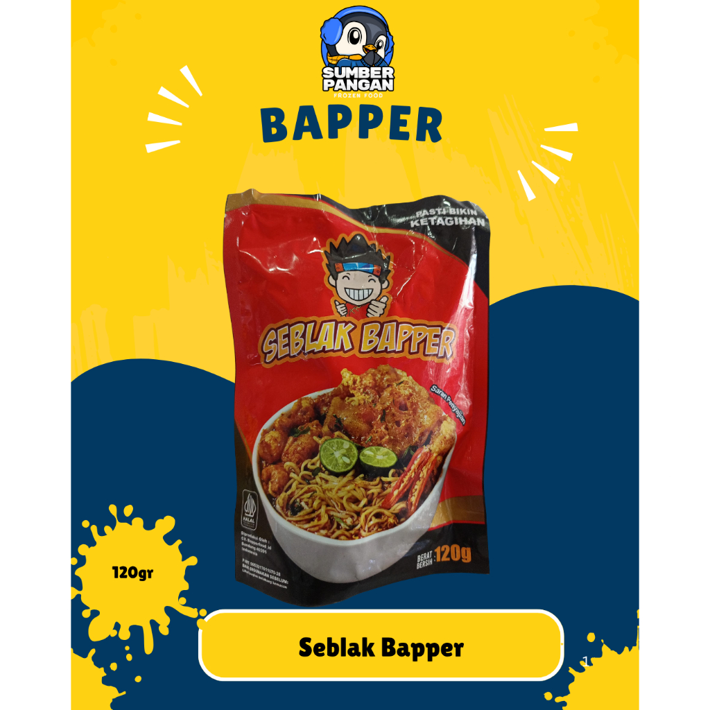 

Seblak Bapper 120gr//Makanan INSTAN