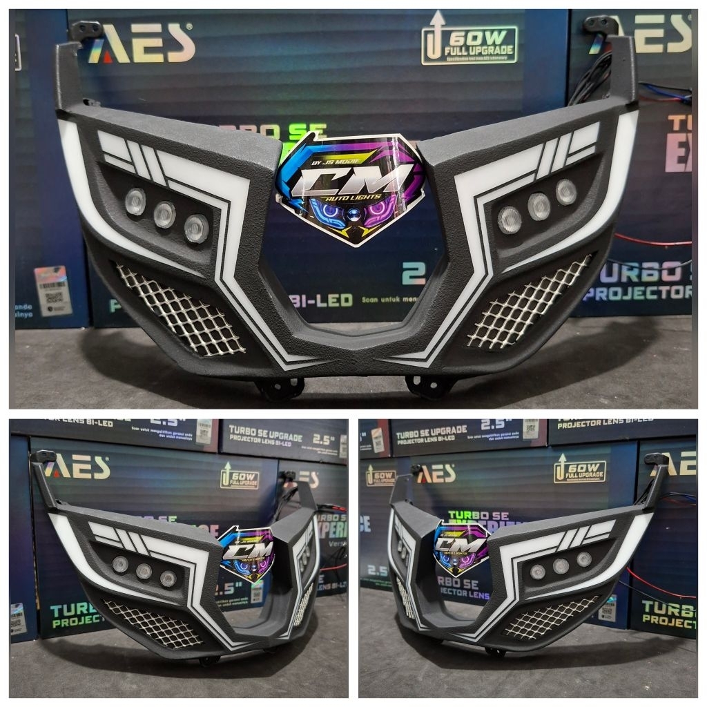 FRAME LAZY EYES LAMPU ALIS FRAME LAZY BILED FRAME CUSTOM SINGLE BILED AES EXPERIENCE YAMAHA NMAX OLD
