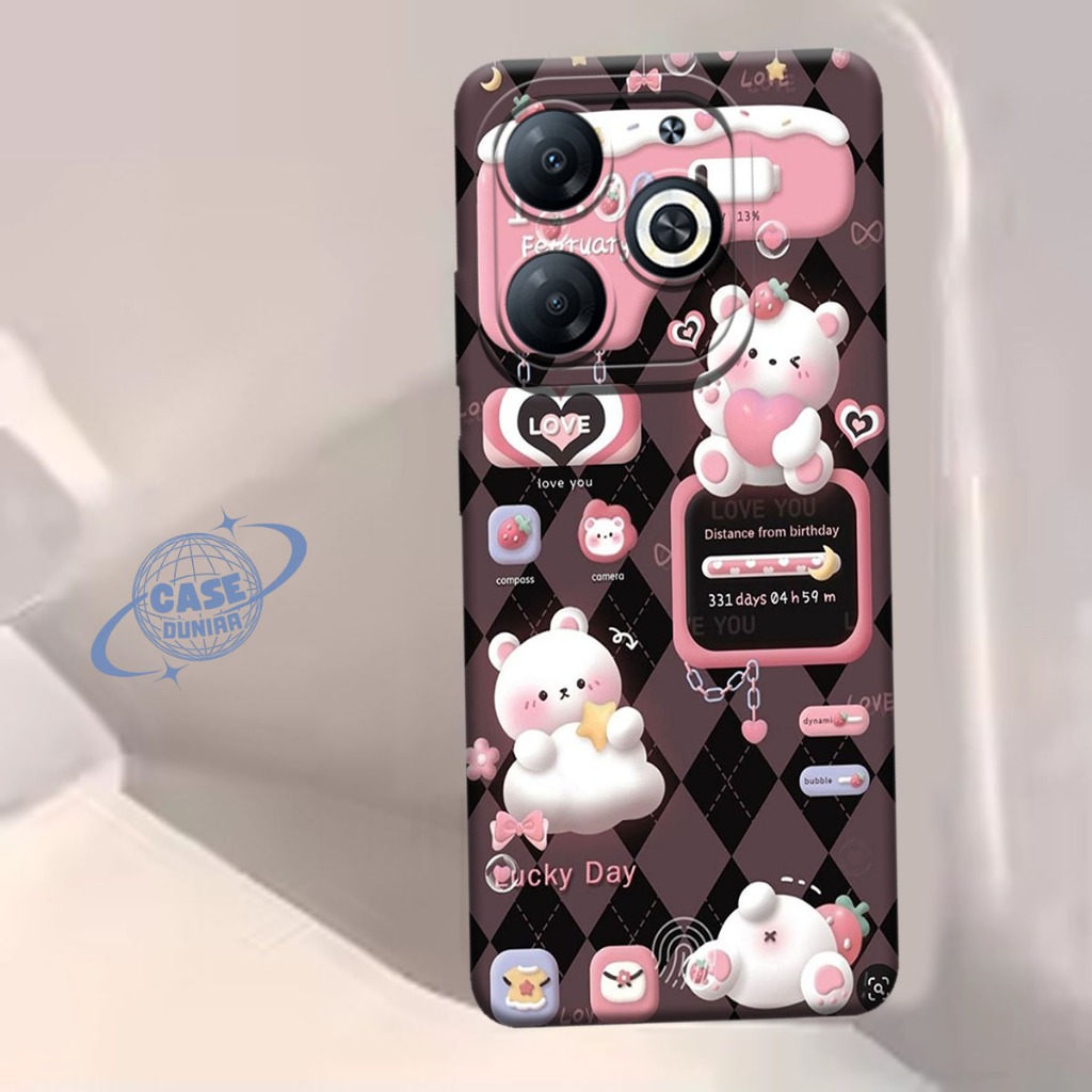 Case hp Infinix Smart 8 - Hot 40i terbaru 2025 Motif Kekinian Casing  Infinix Smart 8 - Hot 40i sili
