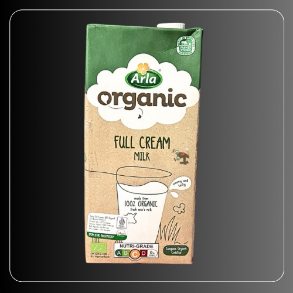 

Arla Organic FULL CREAM Milk / Susu Full Krim organik 1 L