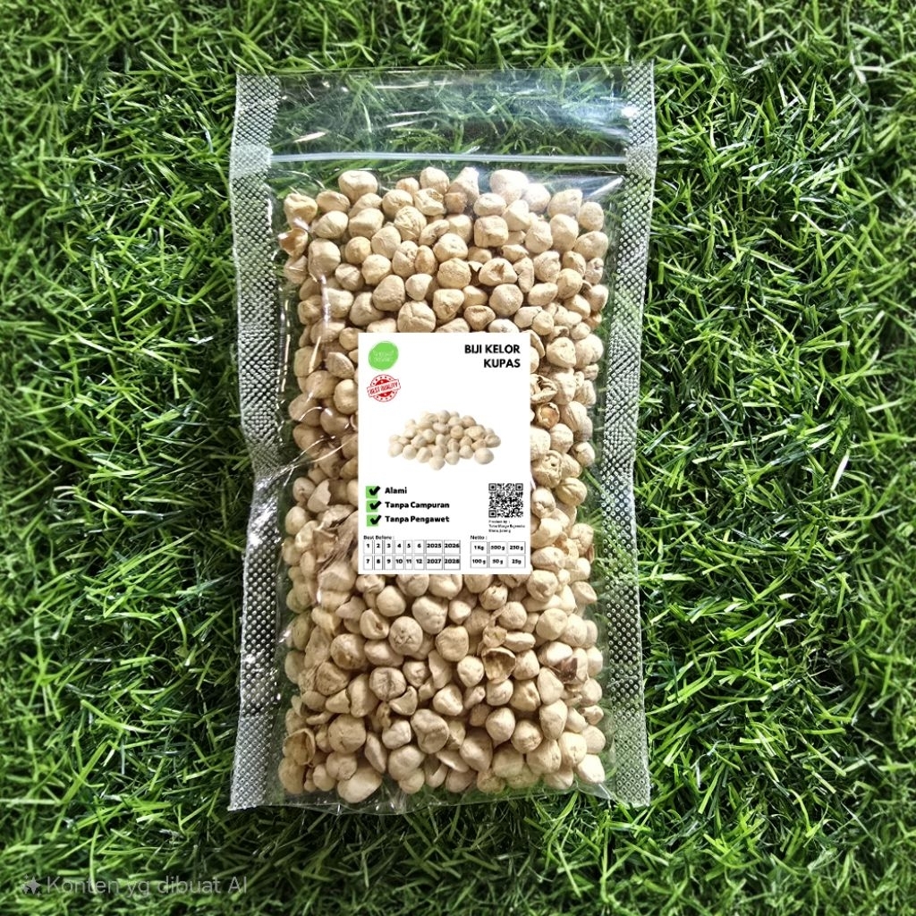 

Biji Kelor Kupas 50gr Kernel Moringa