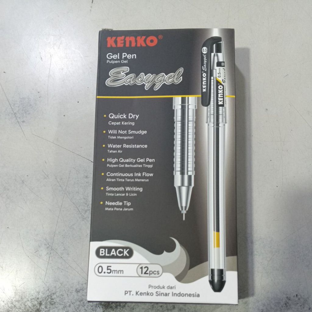 

pena kenko easygel warna hitam satu kotak (1 lsn)