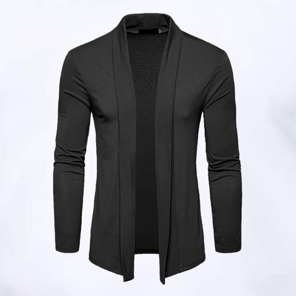 terbaru kaos blazer pria lengan panjang kaos cardigan kaos blazer