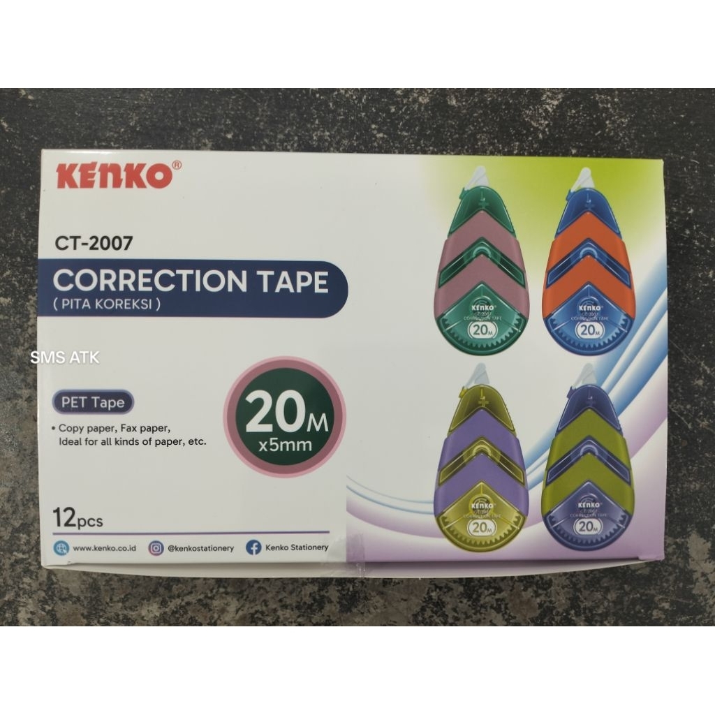 1 pcs Correction Tape 20m CT-2007
