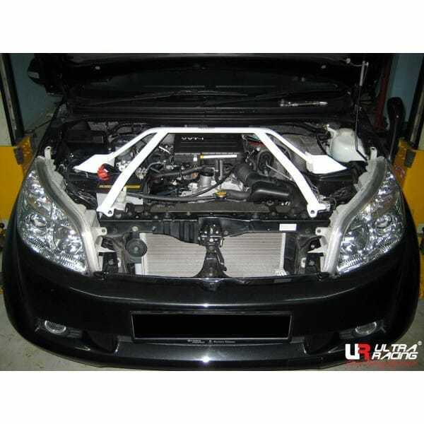 Aksesoris Stabiliser ULTRA RACING Safety Bar - Frontbar Front Strutbar 4 Points - Daihatsu Terios To