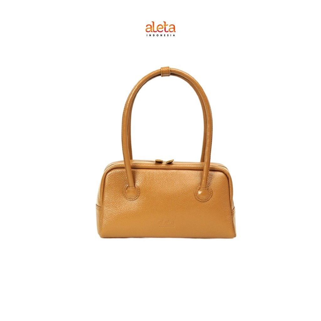 Aleta Indonesia - Prasya Hobobag Wanita Kulit Asli Lembut & Ringan Free Grafir Nama