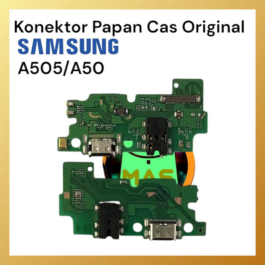 MD Samsung A505/A50 Original Flexible konektor Papan Cas + Con H/F+Mic