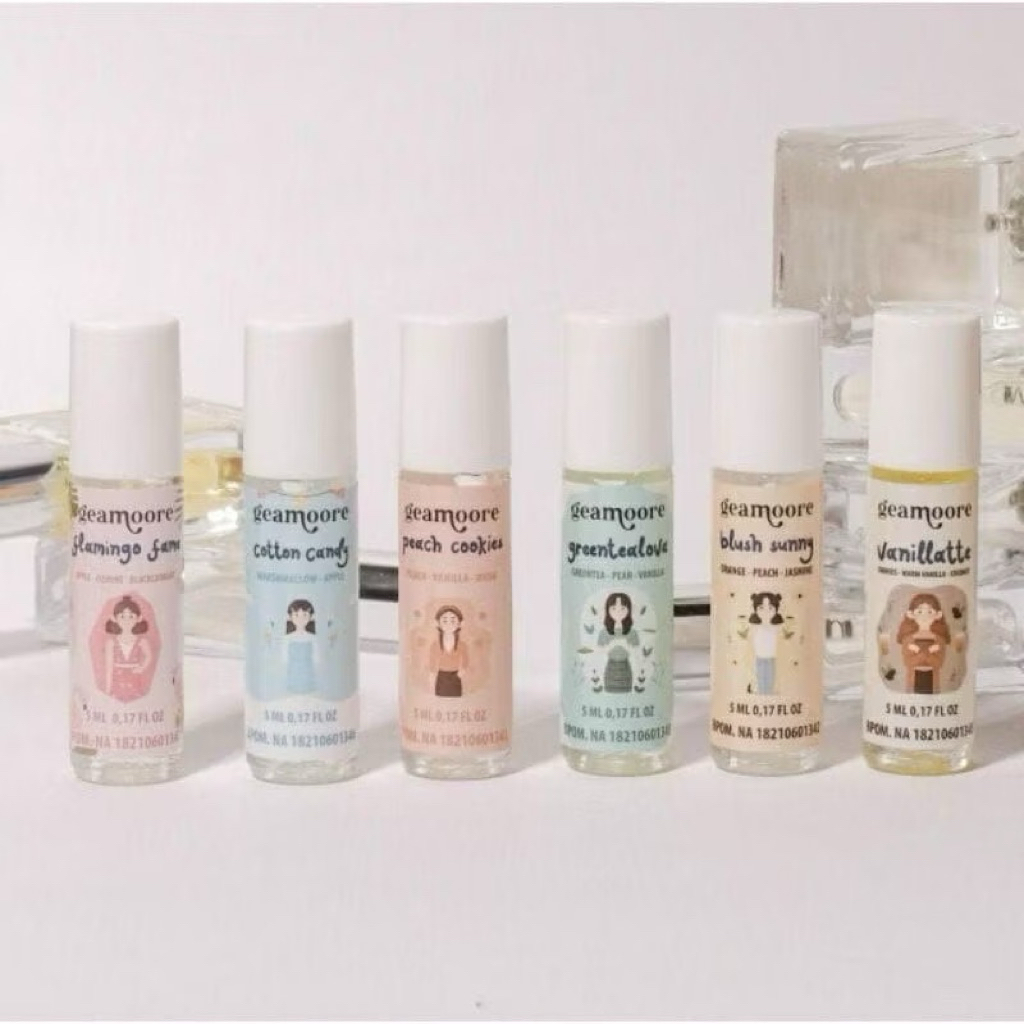 GEAMOORE Parfume Wanita 6 Ml Roll On Sweet