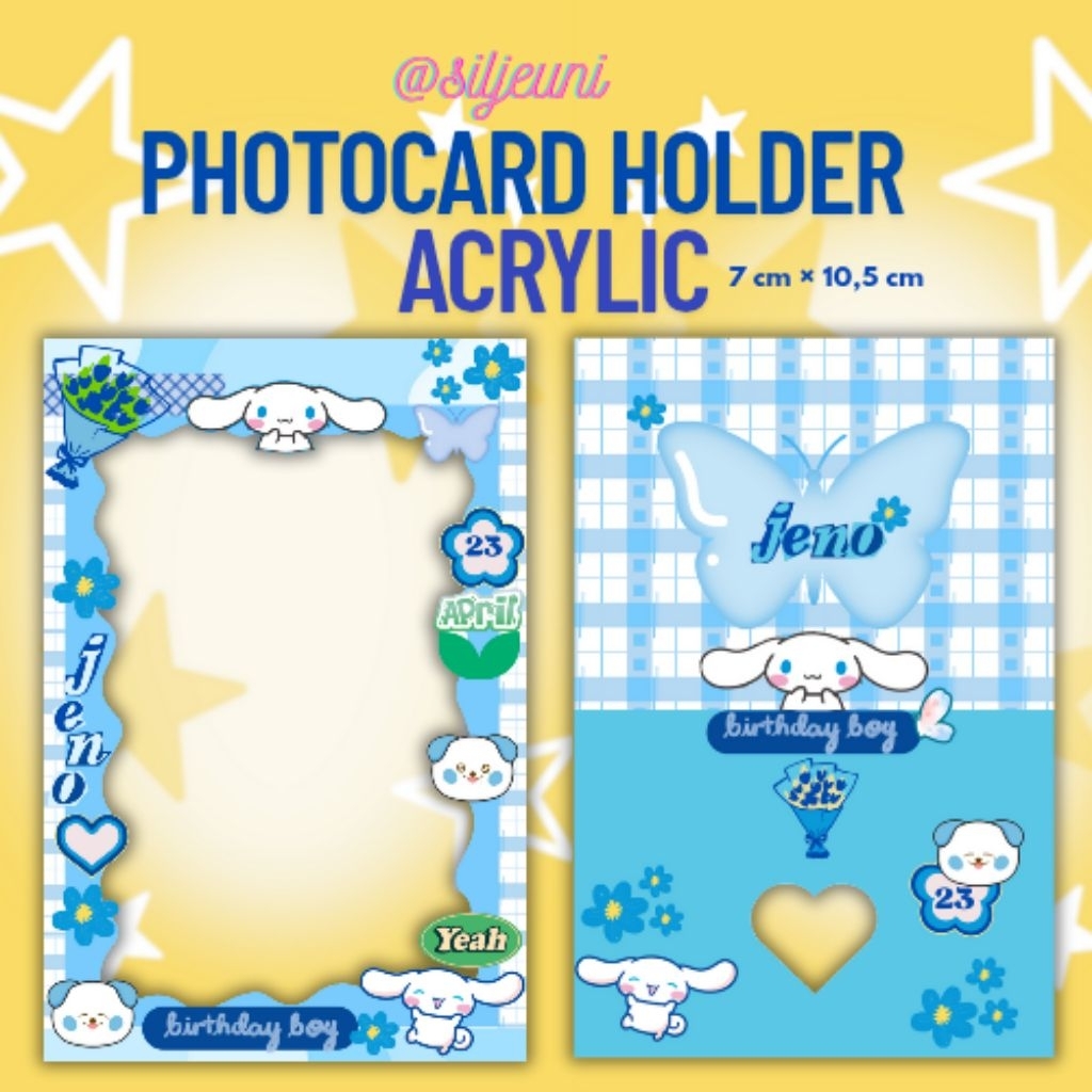 PHOTOCARD HOLDER ACRYLIC JENO NCT DREAM