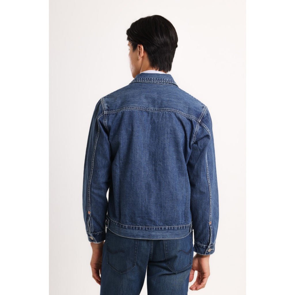 New Used 1968 - Arkana Jaket Jeans Trucker Pria