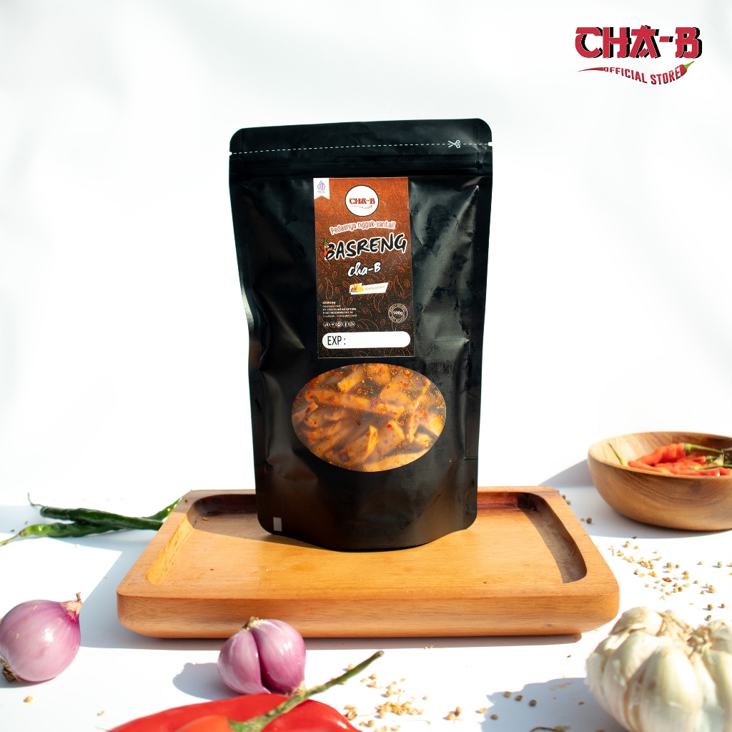 

CHA-B Basreng Rasa Pedas Balado Keju Kemasan 500gr