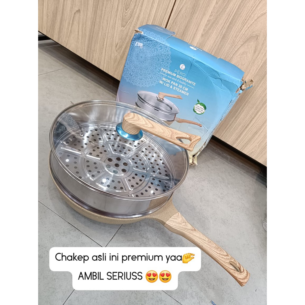 Wokpan Steamer Pero 30 Cm