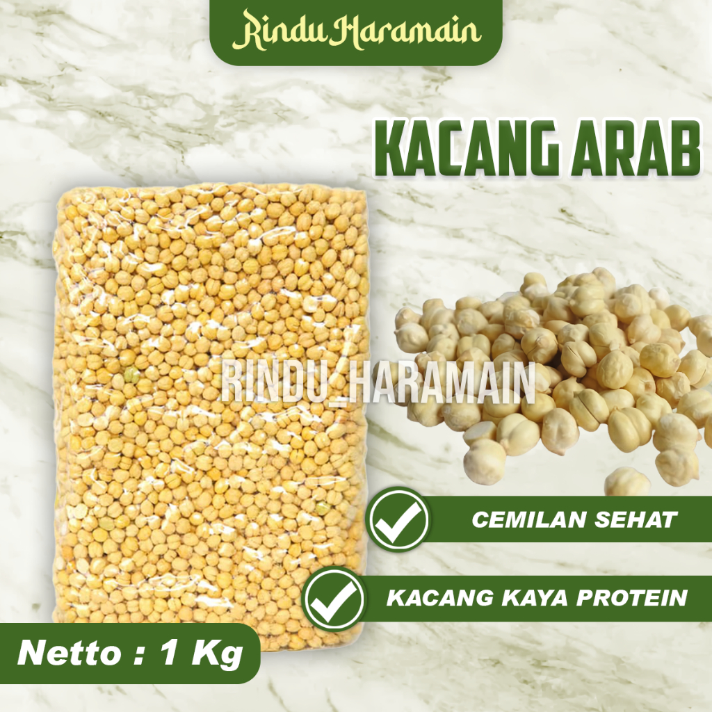 

kacang Arab oleh oleh haji / chikpeas / kacang 1KG