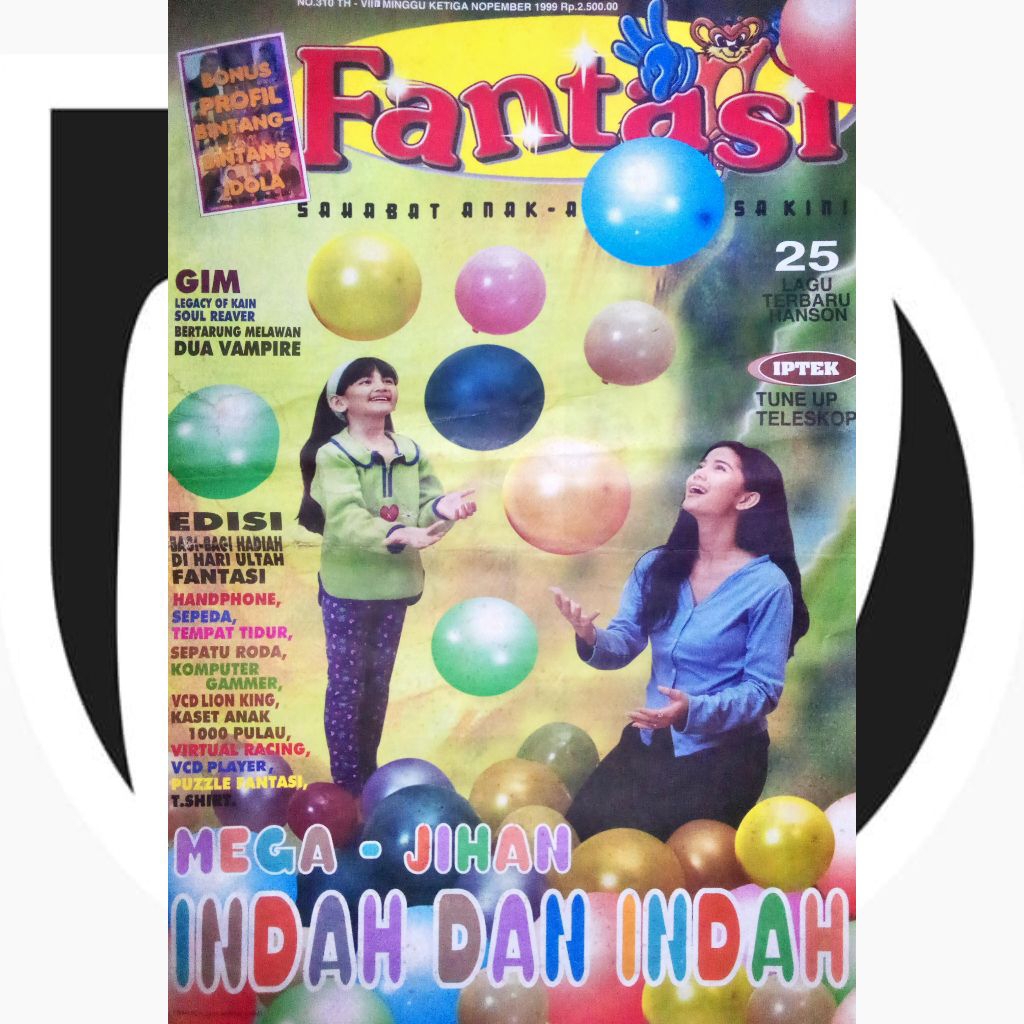 Tabloid Fantasi Edisi Minggu Ketiga November 1998