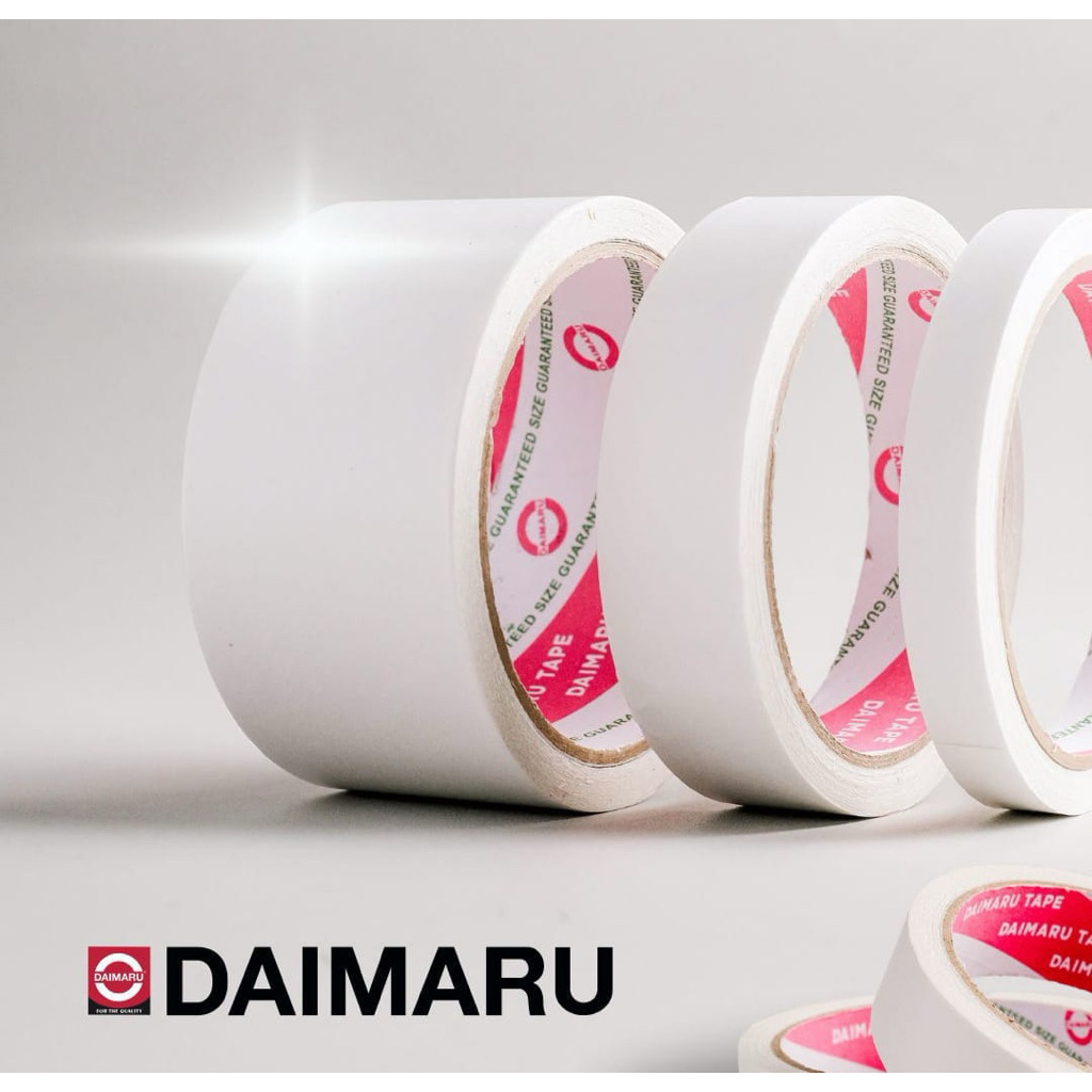 

Double Tape Daimaru 1/4”,1/2”,1”,2”