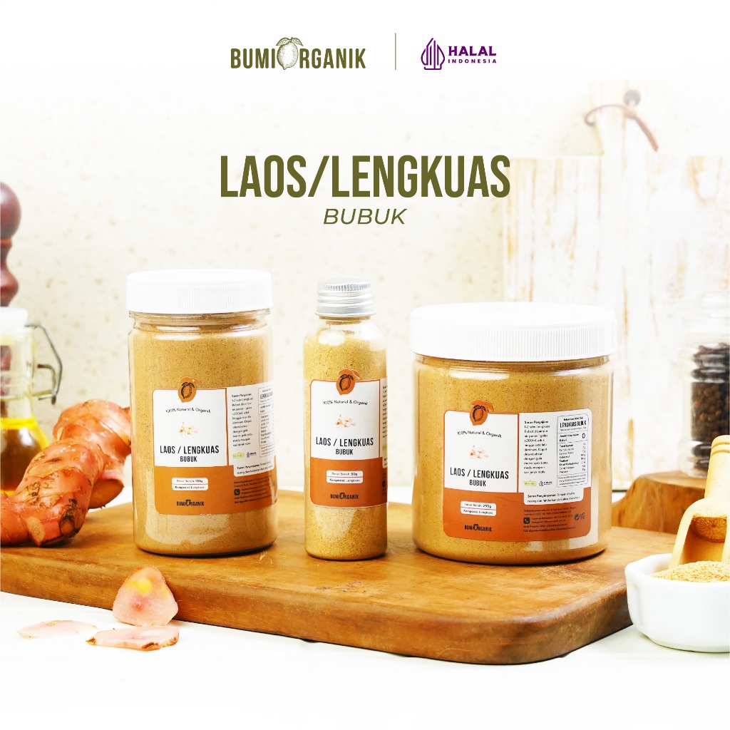 

LENGKUAS BUBUK TANPA CAMPURAN ASLI 100% ORIGINAL 50G 150G 250G LAOS BUBUK GALANGAL POWDER BUMBU REMPAH ORGANIK KUALITAS PREMIUM BUMBU LENGKUAS BUMBU DAPUR BUBUK LENGKAP LENGKOAS BUBUK SUPER NUTRIFARM BRAGG DARI BUMI GEMELI LEMOVITA OFFICIAL BEORGANIK
