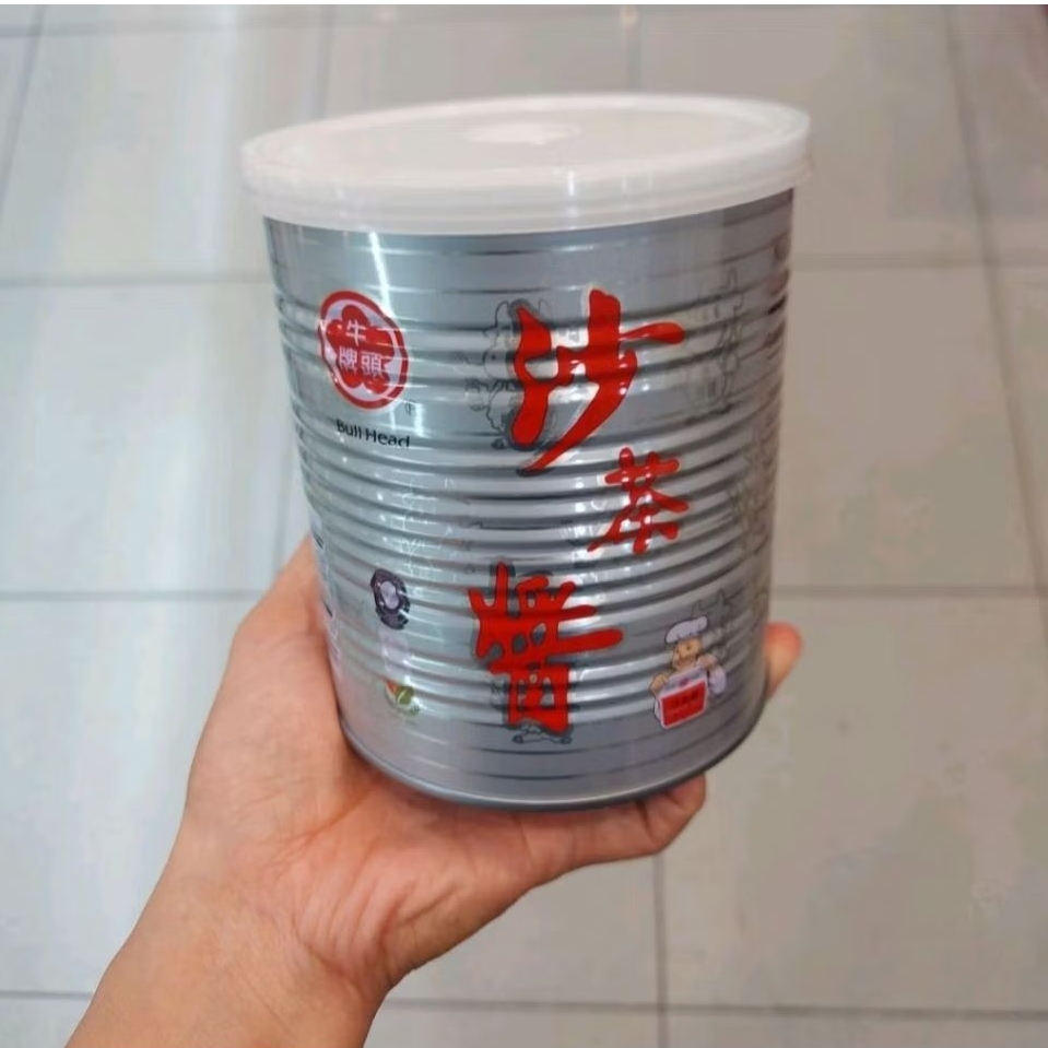 

bull head sha cha barbeque sauce 737g saus barbekue taiwan bullhead bbq sauce shacha 沙茶醬