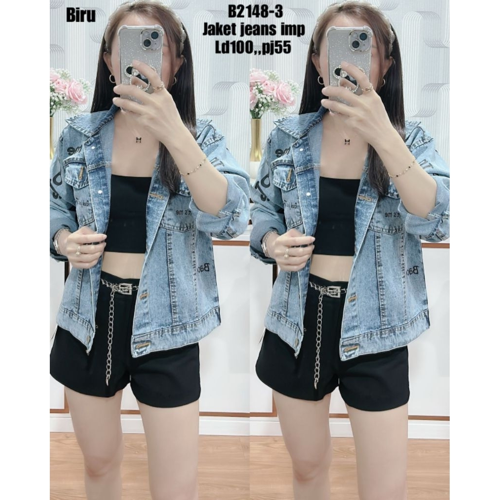 B2148-3 Jaket jeans imp