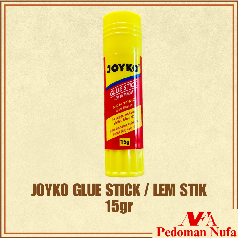 

NUFA JOYKO GLUE STICK LEM STIK GS-15GR 15 GRAM