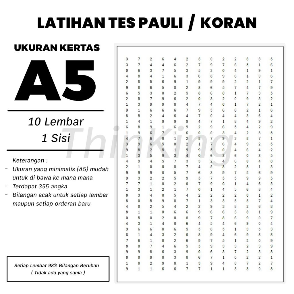 

Tes Koran / Pauli