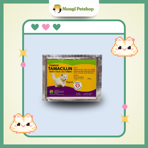 Tamacillin Obat Luka Tabur Abses Infeksi Gatal Kucing Anjing