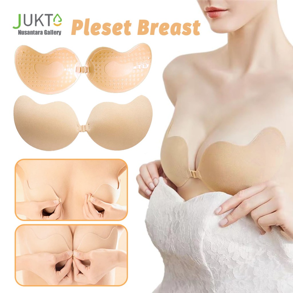 JUKTA [COD] Invisible Bra untuk Pesta & Gaun | Bra Tempel Tanpa Tali untuk Wedding & Kebaya | Backle