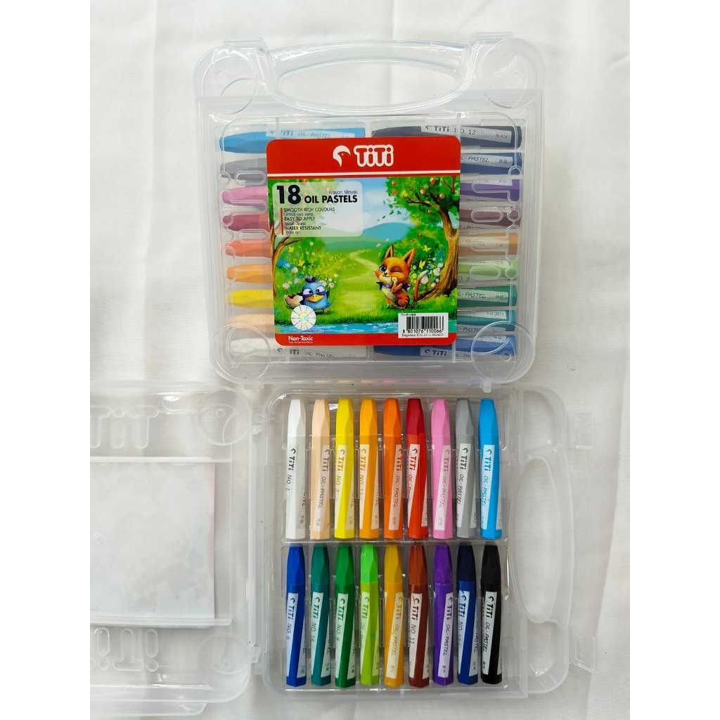 

TITI OIL PASTEL 18 WARNA / CRAYON