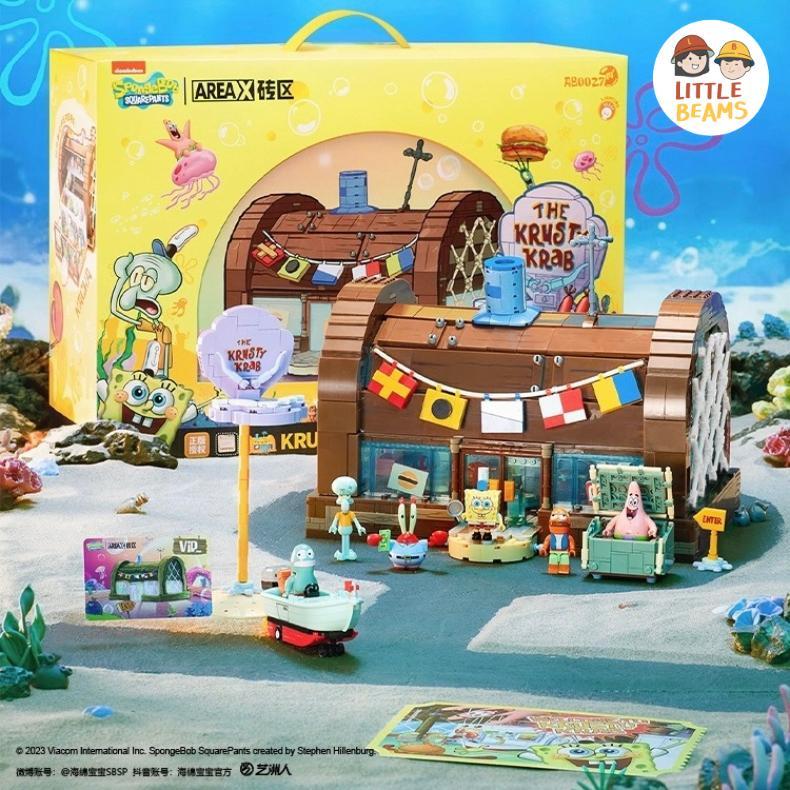 Area-X - Spongebob The Krusty Krab Block Brick
