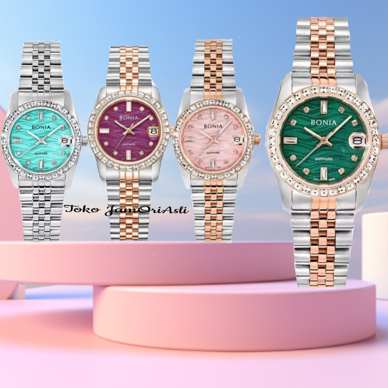 Promo Original Jam Tangan Wanita Bonia BNB10553-3696S BNB10553-3677S BNB10553-3607S BNB10553-3387S B