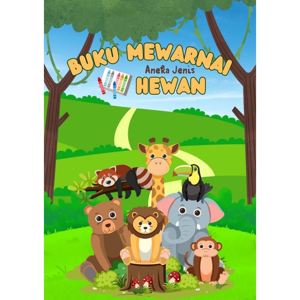 

Buku mewarnai hewan murah