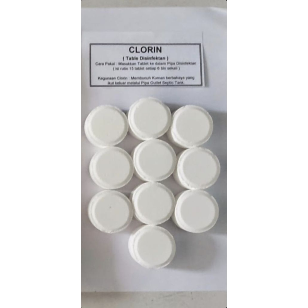 Tablet Disinfektan , Tablet Klorin