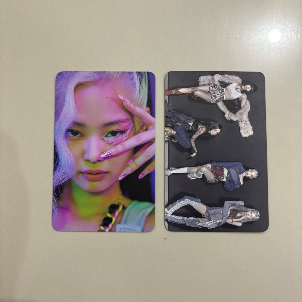 Photocard Benefit Jennie Blackpink How You Like That POB Ktown4u