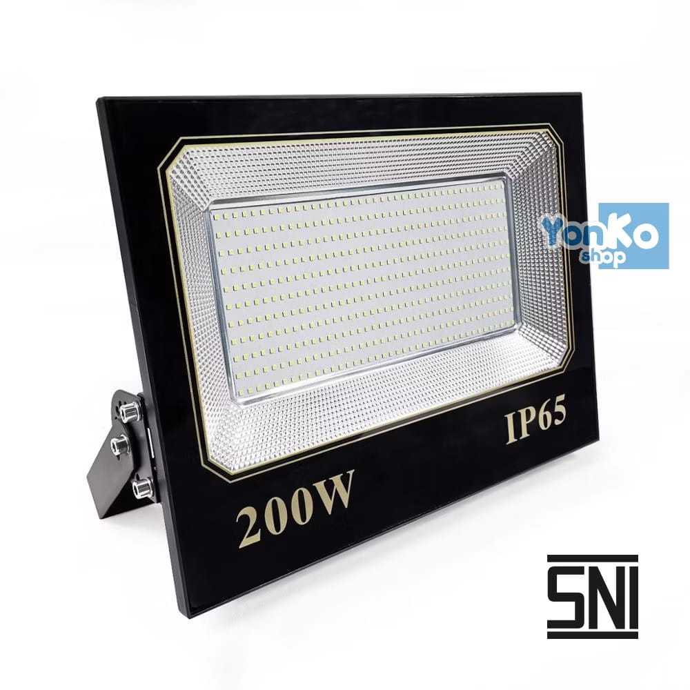 VOLTO - LAMPU SOROT LED 50/100/200/300 WATT OUTDOOR / TAMAN / LAPANGAN BERGARANSI - SNI