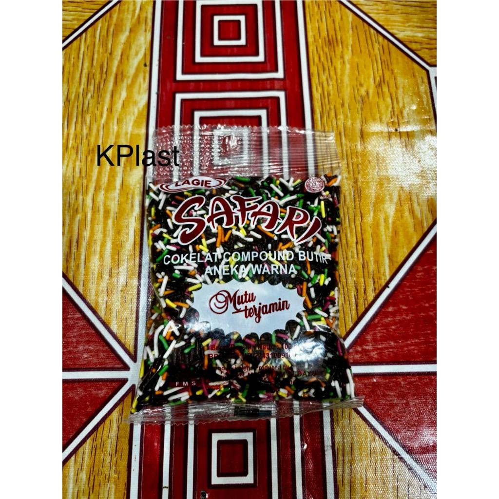 

Meises Coklat Safari warna 100 gram