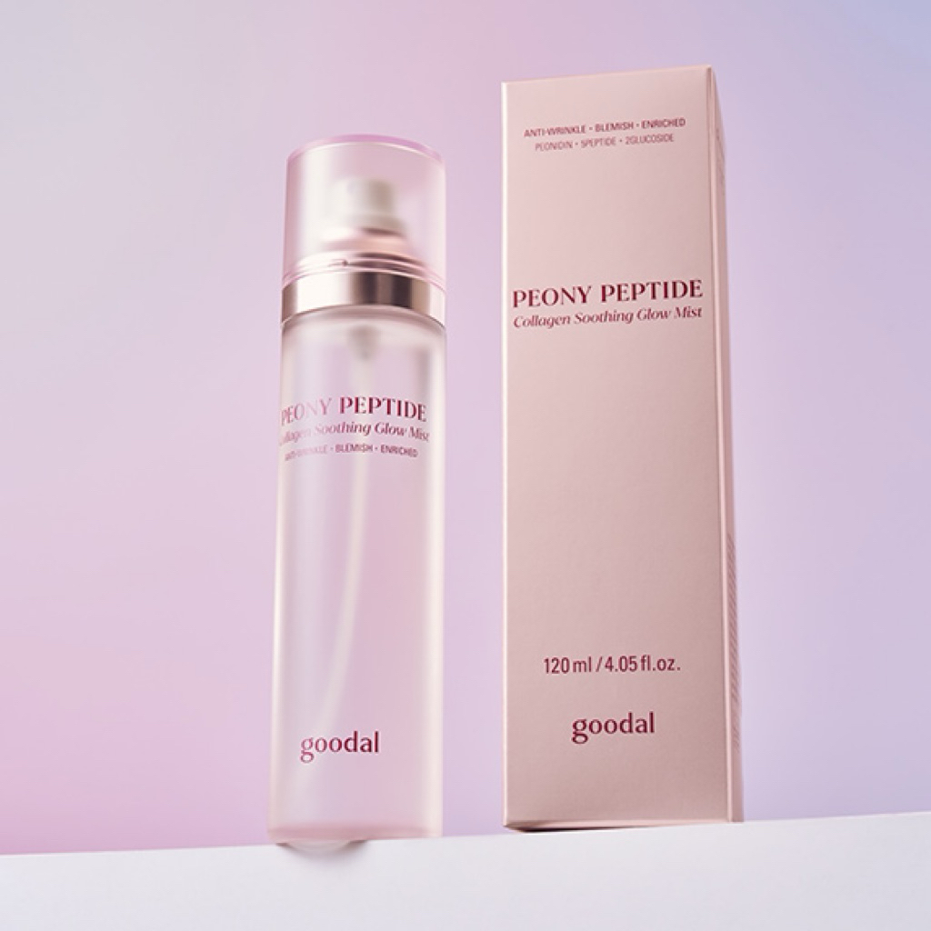 Goodal Peony Peptide Collagen Soothing Glow Mist 120 ml