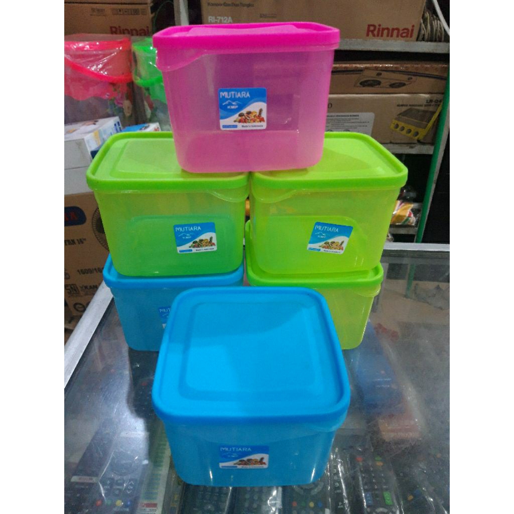 toples plastik,toples kecil segiempat warna