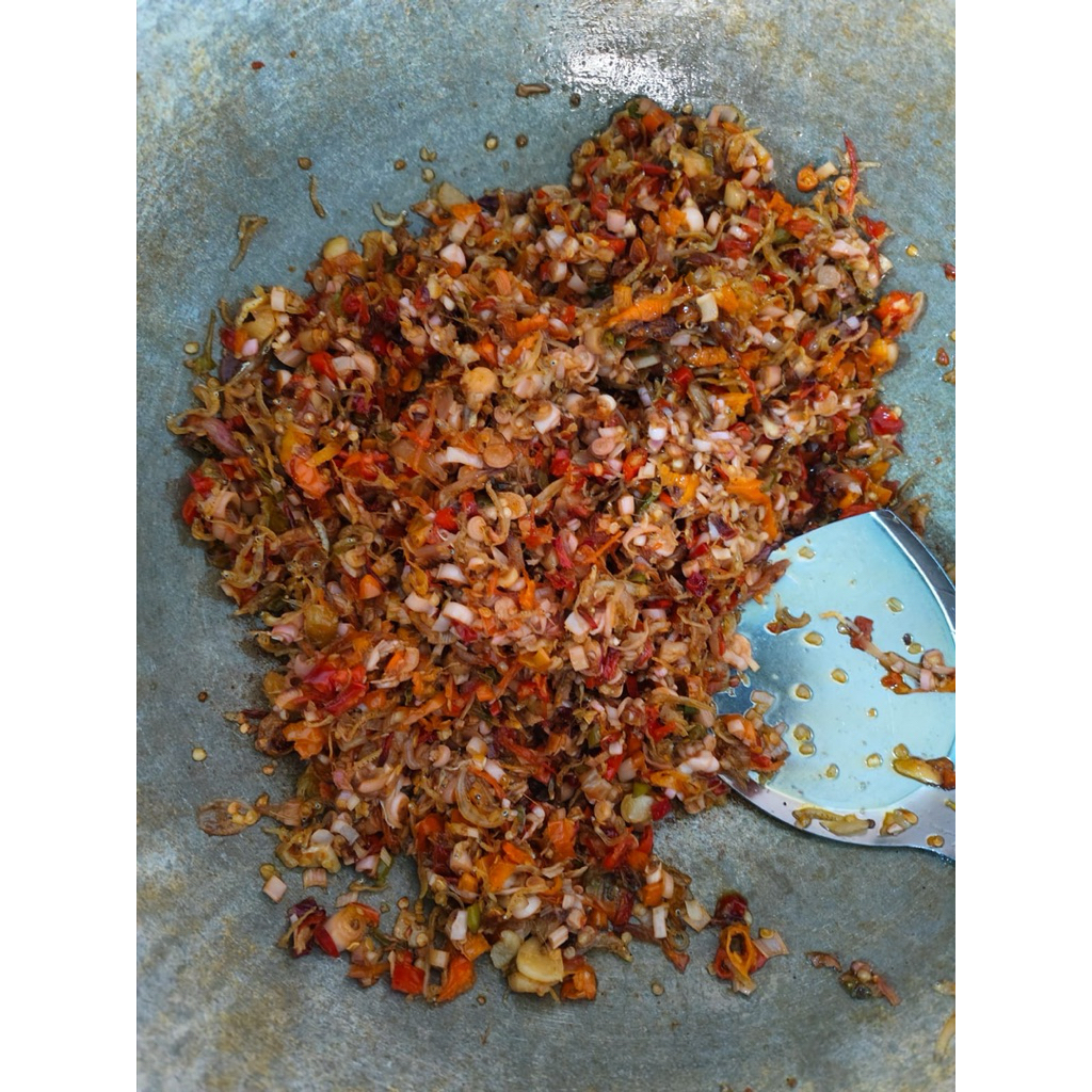 

Sambal Kecombrang/Rias + Ikan Teri