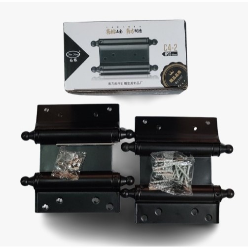 Engsel Koboi koboy 4" inch / Engsel Pintu dua arah Bolak Balik TERMURAH EKA