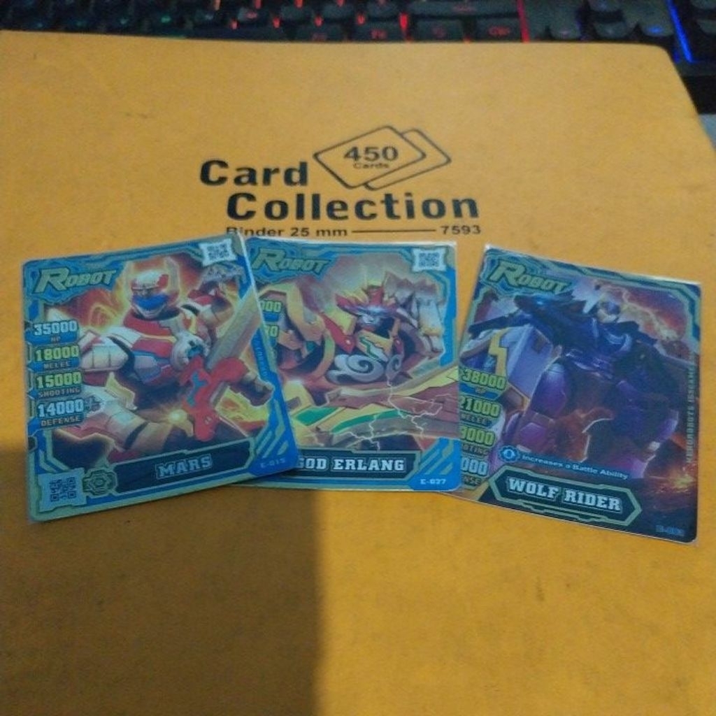 Hero Of Robots Take All 3 GOLD Event Card