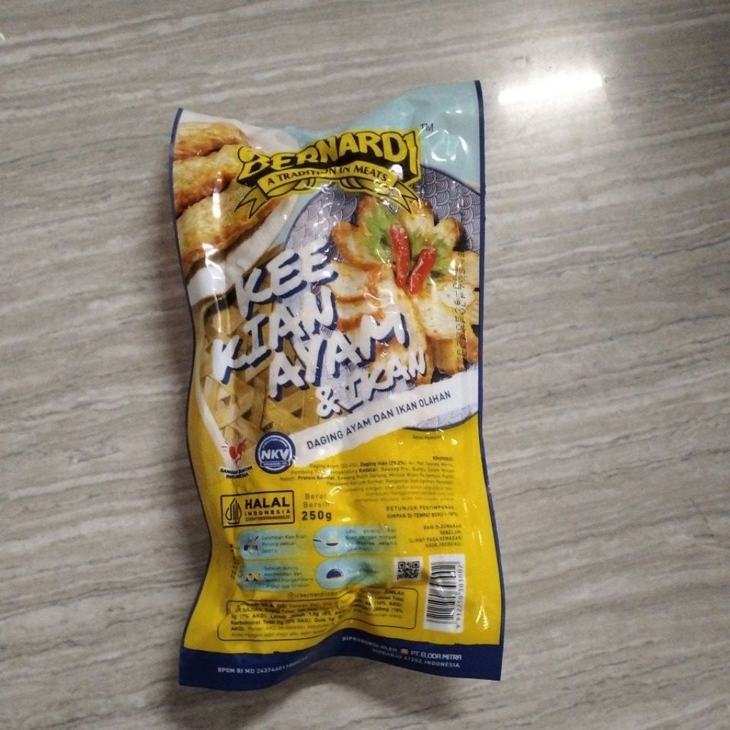 BERNARDI Kee kian ayam (daging ayam olahan) 250g