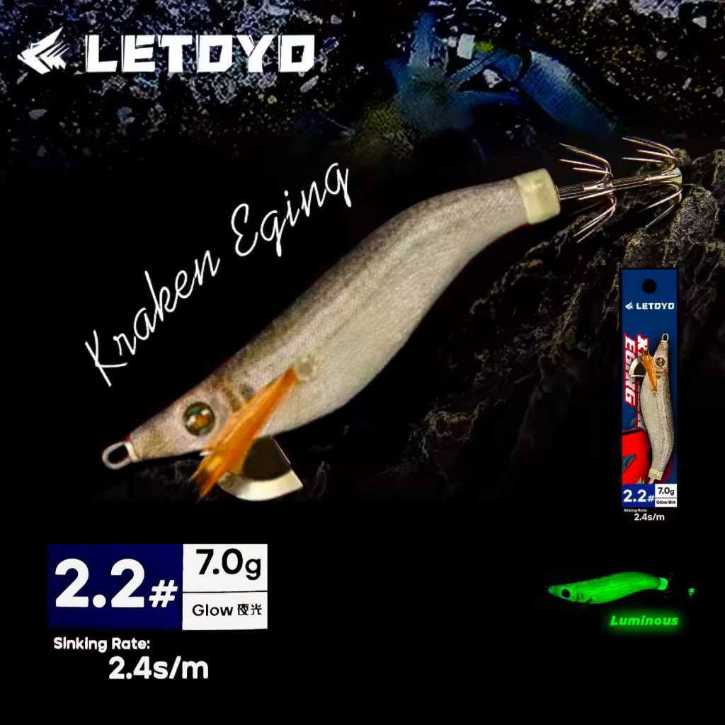 UMPAN CUMI EGI KRAKEN EGING LETOYO Size 2.2