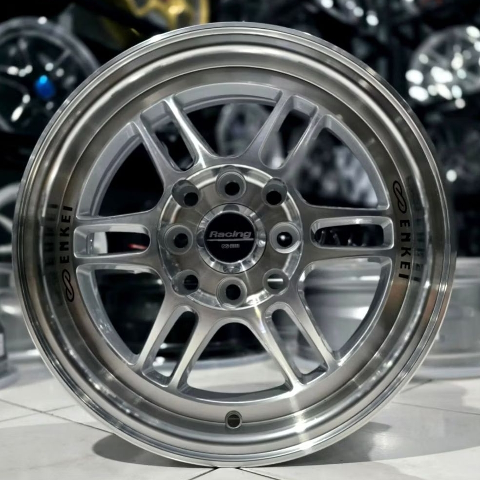 velg mobil ring 14 ENKEI RPF1 PCD 4X100 - 4X114,3 R14 velg mobil Avanza Xenia Livina velg racing r14
